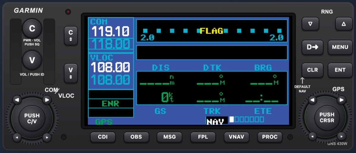 The GNS 430W, page for page