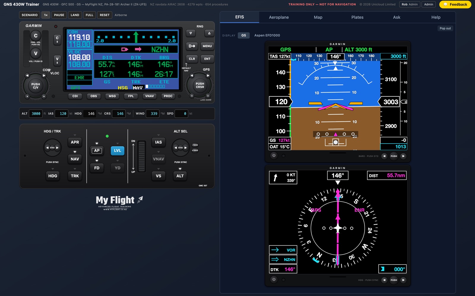 GNS 430W Trainer